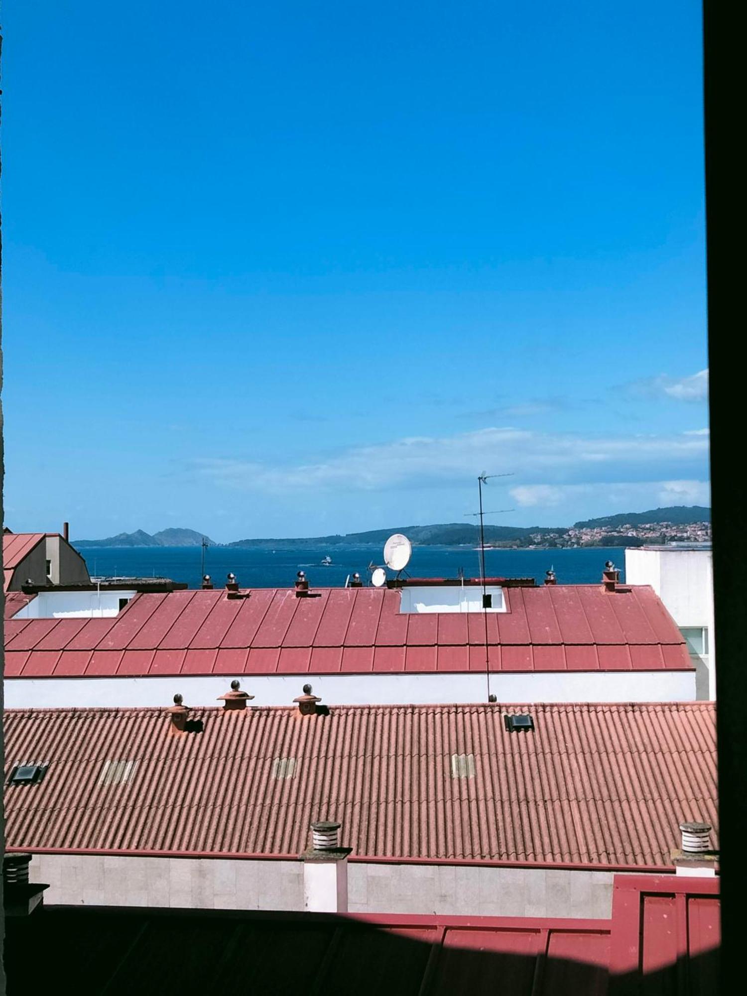 Apartamento Con Garaje Vistas Cies Vigo Exterior foto